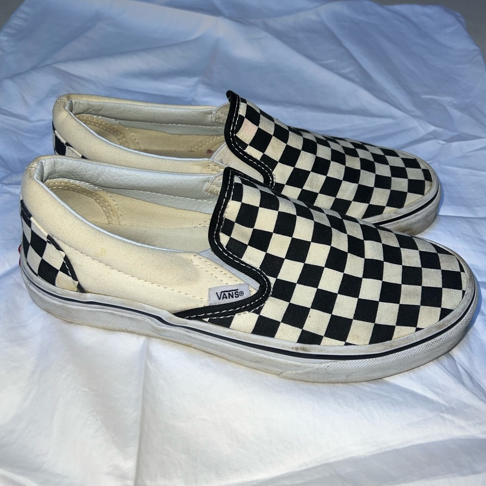 Checkered Vans